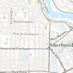 Carte Interactive De La Ville De Sherbrooke