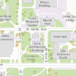 University of Idaho  Interactive Campus Map