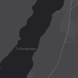 Kaart van Tollensesee