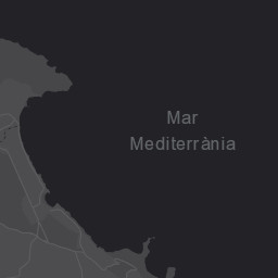 Kaart van Cova Dels Arcs