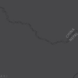Map of the area around Annapurna Circuit by Bike in Annapurna Region, Nepal
