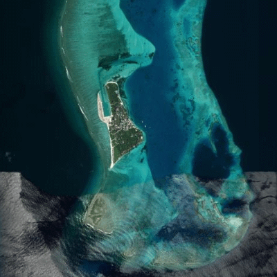 Satellitenansicht Fiyavalhu Resort Maldives 