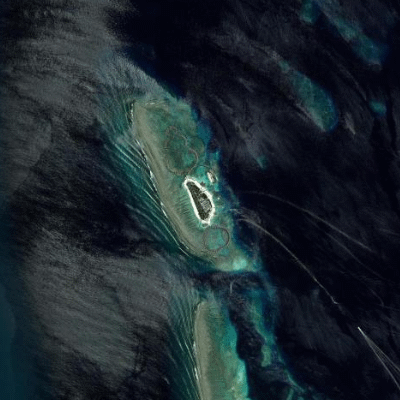 Satellitenansicht Radisson Blu Resort Maldives