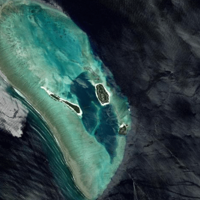 Satellitenansicht Conrad Maldives Rangali Island