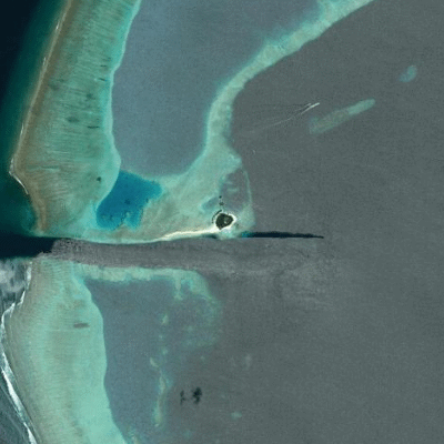 Satellitenansicht Gangehi Island Resort