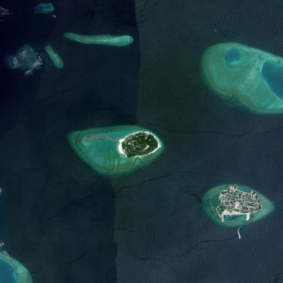 Satellitenansicht Emerald Maldives Resort & Spa