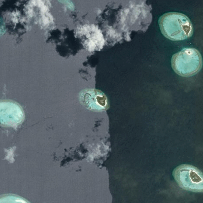 Satellitenansicht Machchafushi Island Resort & Spa Maldives