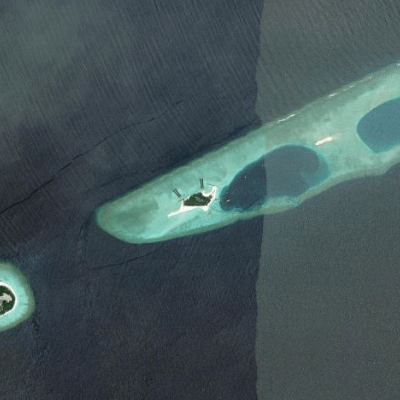 Satellitenansicht Dhigufaru Island Resort