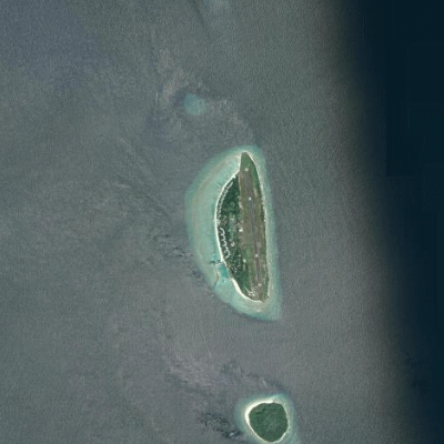 Satellitenansicht Ifuru Island Maldives