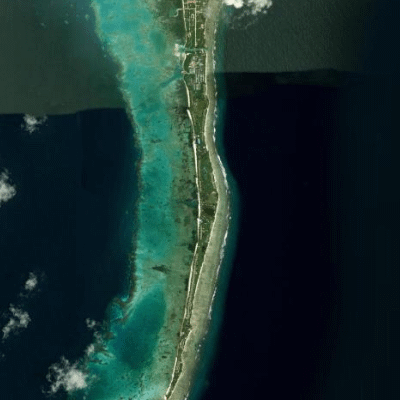 Satellitenansicht Canareef Resort Maldives