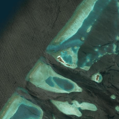 Satellitenansicht NOOE Maldives Kunaavashi