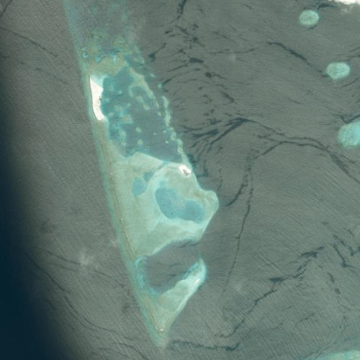 Satellitenansicht Zamani Islands 