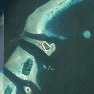 Satellitenansicht Hurawalhi Island Resort
