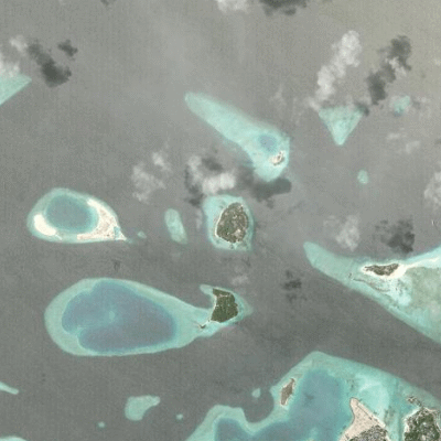 Satellitenansicht Biyadhoo Island Resort