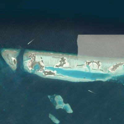 Satellitenansicht Hard Rock Hotel Maldives