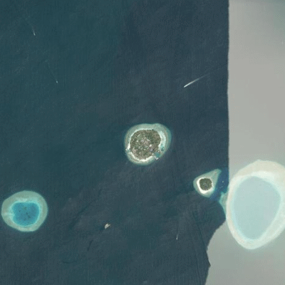 Satellitenansicht Bandos Maldives