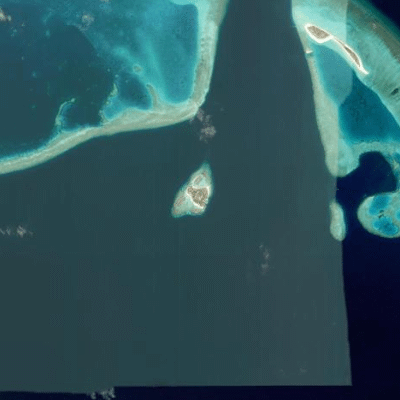 Satellitenansicht Kagi Maldives Spa Island