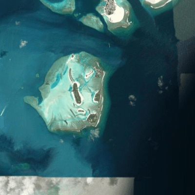 Satellitenansicht Naladhu Private Island Maldives