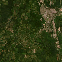 Upper Mud River Road, Prince George Satellite Map