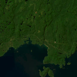 Trans-Canada Highway, Marathon Satellite Map