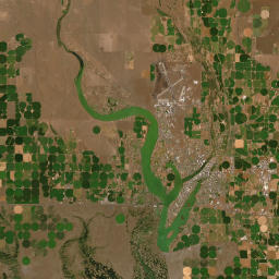 Interstate 90, Moses Lake, WA 98837, USA Satellite Map