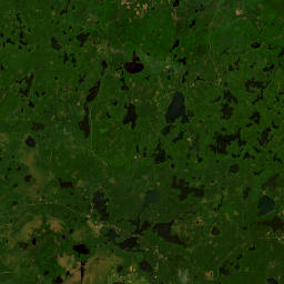 Manitowish Waters WI America Satellite Map