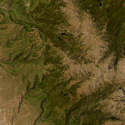 U.S. 14, Bighorn National Forest, Greybull Satellite Map