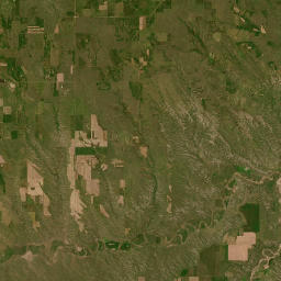 SD-34 Belle Fourche-Cheyenne Valleys Unorganized Territory SD Satellite Map