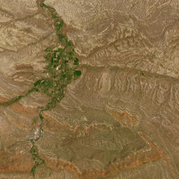 WY-175 Wyoming America Satellite Map