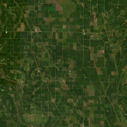 County Highway K42 & Interstate 29, Whiting Satellite Map