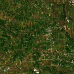 Monroe City Missouri Satellite Map
