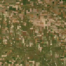 Broadway St Russell Springs KS Satellite Map