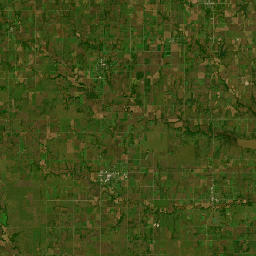 Kansas Turnpike Burlingame KS Satellite Map