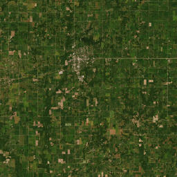 3701-3931 County Road 100 North, Olney Satellite Map