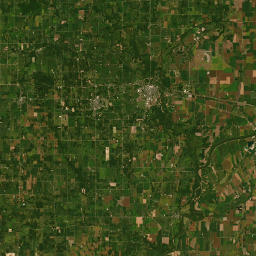 Bridgeport, IL, America Satellite Map