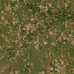 KS-156 Hanston Kansas Satellite Map