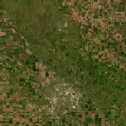 1100-1198 North Plum Street Hutchinson Satellite Map