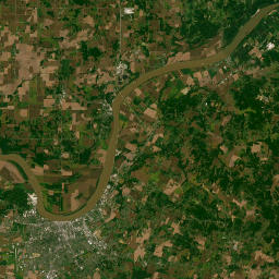 KY-144 Owensboro Kentucky Satellite Map