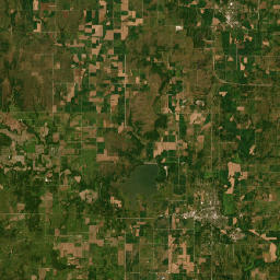 Washington St Elk City Kansas Satellite Map