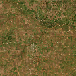 County Road N2830 Dover OK Satellite Map