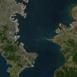 Yokohama, Japan Satellite Map