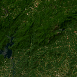North Carolina 281, Nantahala National Forest Satellite Map