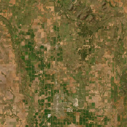 U.S. 283, Lone Wolf, OK 73655, America Satellite Map