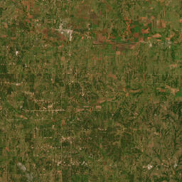 OK-76 Lindsay Oklahoma Satellite Map