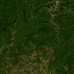 Georgia 15, Chattahoochee National Forest Satellite Map