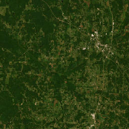 Holly Springs National Forest 1037 Co Road 11 Hickory Flat MS Satellite Map