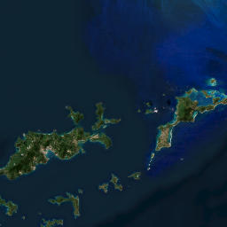地図 イギリス領ヴァージン諸島 British Virgin Islands Map N All Com