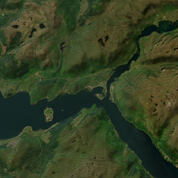 A87, Highland, UK Satellite Map