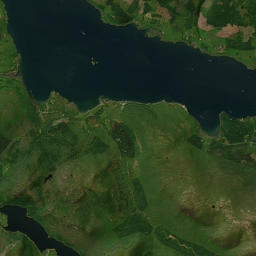 A848, Isle of Mull, Argyll and Bute PA72, UK Satellite Map