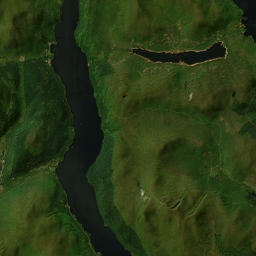 Old Military Road, Loch Lomond and the Trossachs National Par Satellite Map